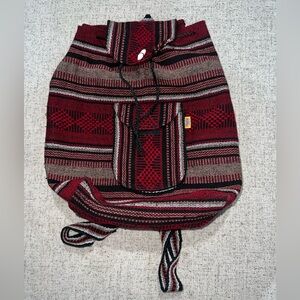 Red and Black Women's Bag
